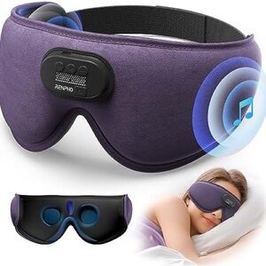Renpho Purple Eye mask with Bluetooth